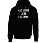 Mac Jones Likes Football New England Football Fan T Shirt