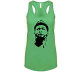 Marcus Smart Silhouette Big Face Boston Basketball Fan Pixelated T Shirt