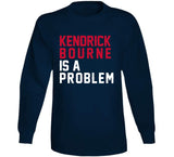 Kendrick Bourne Problem New England Football Fan T Shirt