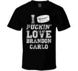 Brandon Carlo I Love Boston Hockey Fan T Shirt