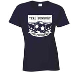 Teal Bunbury For President New England Soccer T Shirt