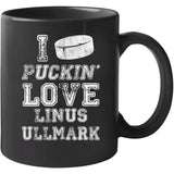 Linus Ullmark I Love Boston Hockey Fan T Shirt