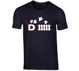 D Fence I See Ghosts Defense New England Football Fan T Shirt