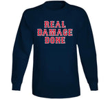 Real Damage Done Boston Baseball Fan T Shirt