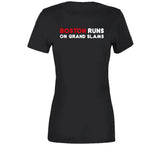 Boston Runs On Grand Slams Boston Baseball Fan T Shirt
