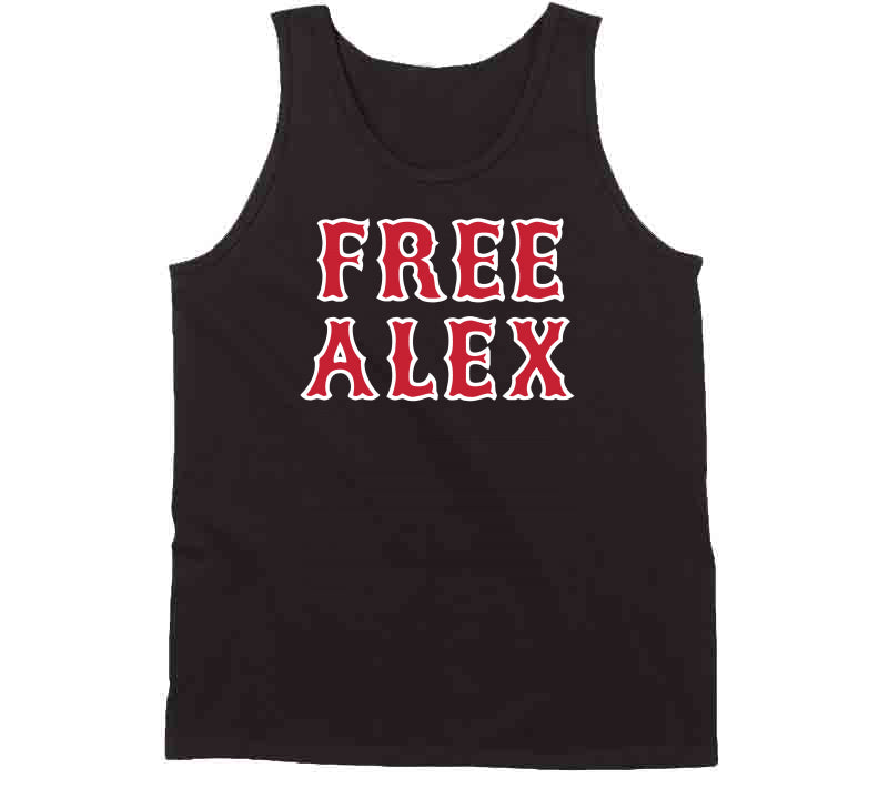 Free Alex Cora Boston Baseball Fan T Shirt Tanktop / Black / Large