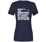 Boogeyman Goes To Sleep Defense New England Football Fan T Shirt