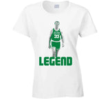 Larry Bird Legend GOAT Boston Basketball Fan T Shirt