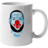 Lebron James Clown Comments Basketball Fan White T Shirt
