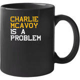 Charlie Mcavoy Is A Problem Boston Hockey Fan T Shirt