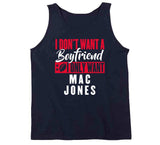Mac Jones Boyfriend New England Football Fan T Shirt