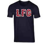 Let's Freakin Go Lfg Boston Baseball Fan T Shirt