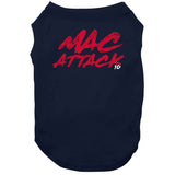 Mac Jones Mac Attack New England Football Distressed  T Shirt