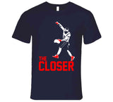 Julian Edelman The Closer Silhouette MVP New England Football Fan T Shirt