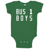 The Bus 1 Boys Bench Squad Boston Basketball Fan T Shirt