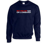 New England Runs On Lombardi City Of Champions Football Fan T Shirt