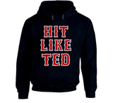 Hit Like Ted Boston Baseball Ted Williams Sports Fan T Shirt