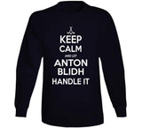 Anton Blidh Keep Calm Boston Hockey Fan T Shirt