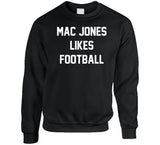 Mac Jones Likes Football New England Football Fan T Shirt