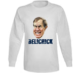 Bill Belichick Caricature New England Football Fan T Shirt