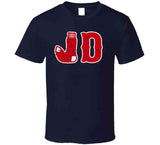 JD Martinez JD Socks Boston Baseball Fan Distressed T Shirt