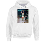 Retro Larry Bird Jump Shot Boston Basketball Fan T Shirt