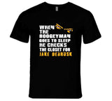 Jake Debrusk Boogeyman Boston Hockey Fan T Shirt