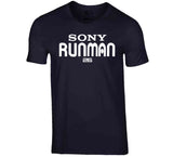 Sony Michel Sony Runman 26 Walkman Parody Football Fan T Shirt