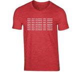 The Red Sleeves Are Coming New England Defense Football Fan v2  T Shirt