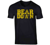 Bear Down Boston Hockey Fan V2 T Shirt