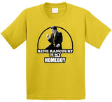 Boston Rene Rancourt Is My Homeboy Fist Pump Hockey Fan T Shirt