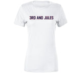 3rd and Jules Julian Edelman MVP New England Football Fan T Shirt