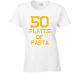 David Pastrnak 50 Plates Of Pasta Boston Hockey Fan V2 T Shirt