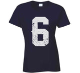 6 Titles New England Football T Shirt