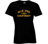 Willie O'ree Vs Everybody Pioneer Boston Hockey Fan T Shirt