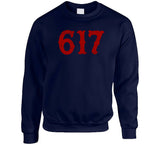 Boston Area Code Boston Baseball Fan T Shirt