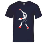 Julian Edelman Silhouette MVP New England Football Fan T Shirt