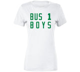The Bus 1 Boys Bench Squad Boston Basketball Fan V2 T Shirt