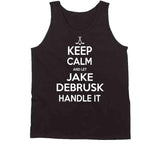 Jake DeBrusk Keep Calm Boston Hockey Fan T Shirt