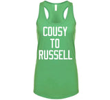 Cousy to Russell Boston Legends Basketball Fan T Shirt