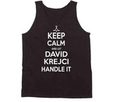 David Krejci Keep Calm Boston Hockey Fan T Shirt