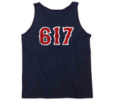 Boston Champs 617 Area Code Boston Baseball Fan T Shirt