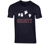 Ghosts New England Defense Football Fan Distressed T Shirt