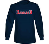 Damaged Boston Baseball Fan T Shirt