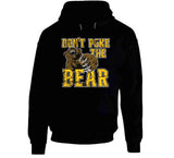 Dont Poke The Bear Boston Hockey Fan Distressed T Shirt