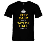 Taylor Hall Keep Calm Boston Hockey Fan T Shirt
