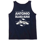 Antonio Delamea Mlinar We Trust New England Soccer T Shirt