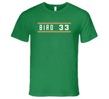 Larry Bird 33 Legend Boston Basketball Fan T Shirt