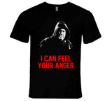 I Can Feel Your Anger Star Wars Parody Bill Belichick Emperor New England Football Fan T Shirt