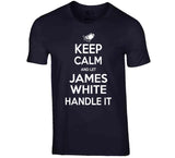 James White Keep Calm New England Football Fan T Shirt